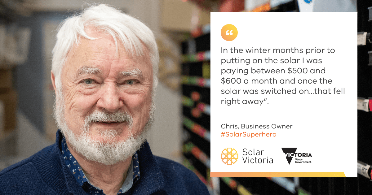 "In the winter months prior to putting on the solar I was paying between $500 and $600 a month and once the solar was switched on...that fell right away”. 