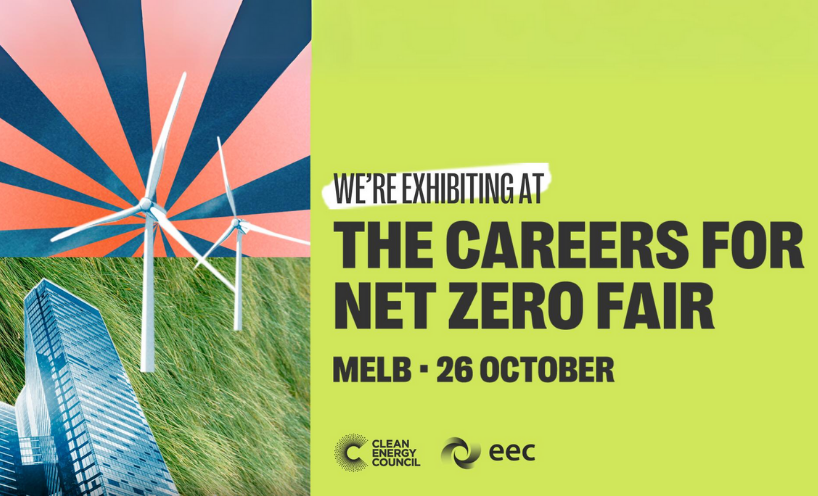 We're exhibiting at Career for Net Zero Fair on 26 October